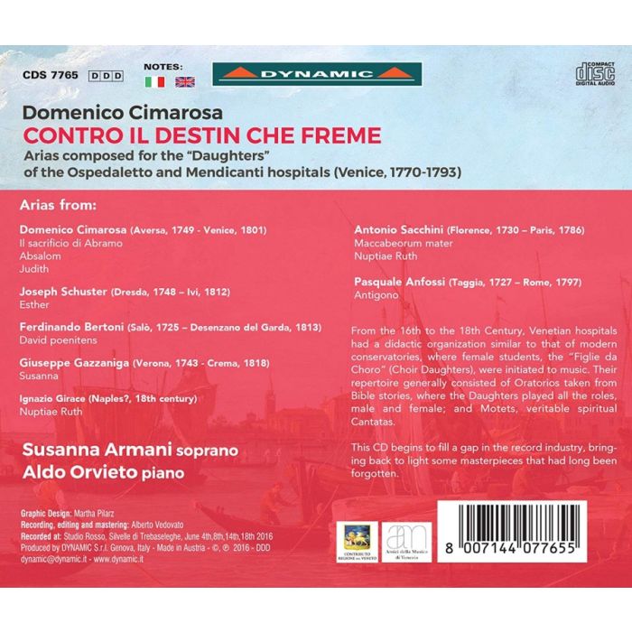 Cimarosa: Contro il destin che freme, arias - slide-1