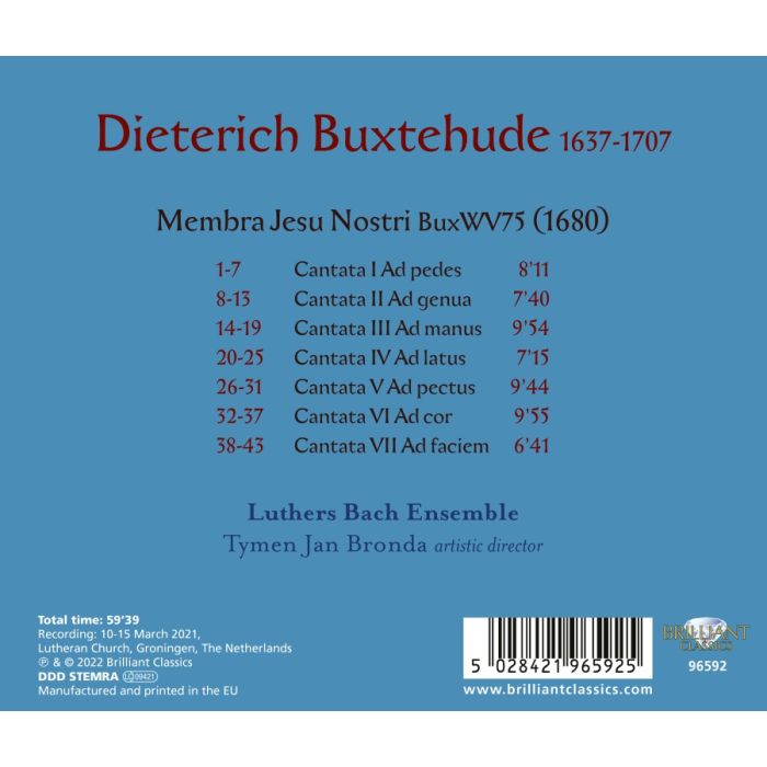 Buxtehude: Membra Jesu Nostri - slide-1