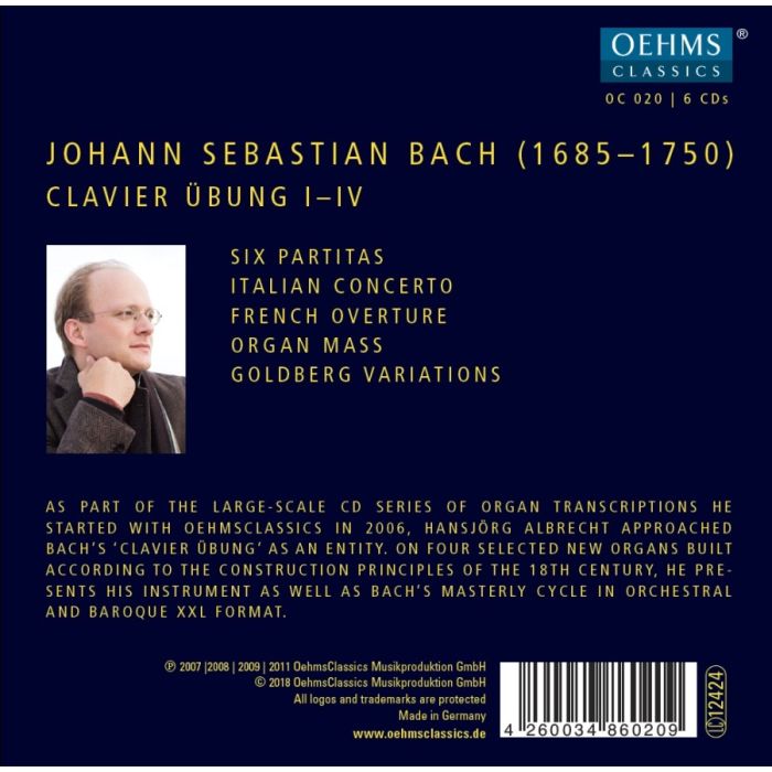 Bach: Clavier Übung Part I - IV - slide-1