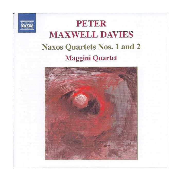 MAXWELL: Naxos Quartets Nos.1 & 2