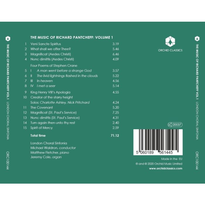 The Music of Richard Pantcheff Vol. 1 - Choral Music - slide-1