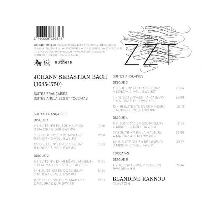 Bach: Suites francaises et anglaises, Toccatas - slide-1