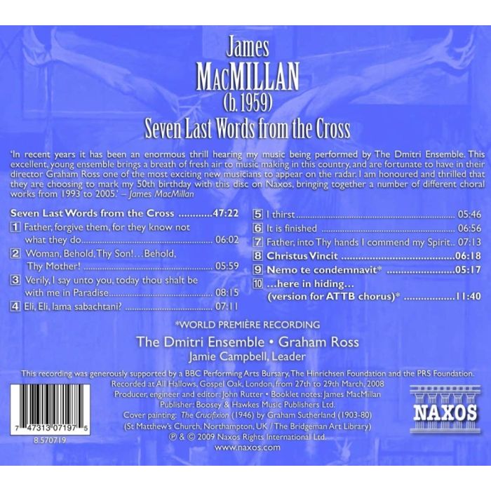 MacMillan: Seven Last Words from the Cross - slide-1