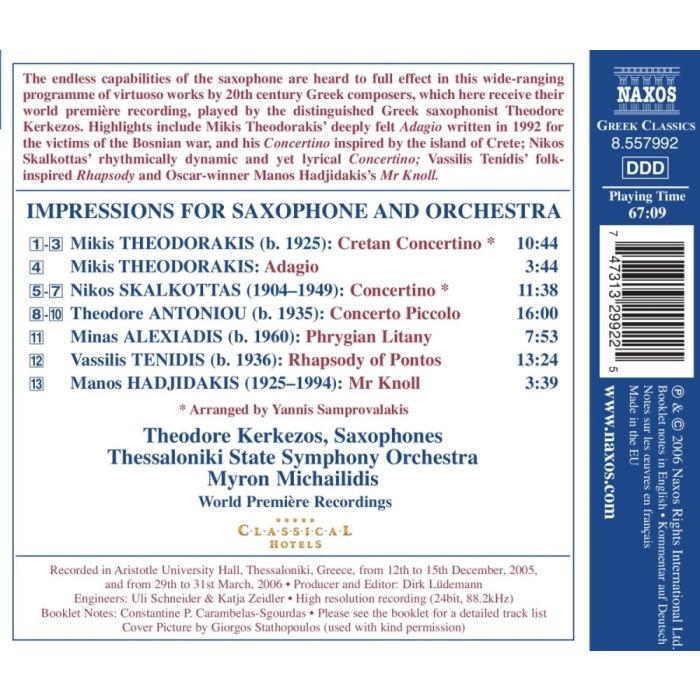 Impressions For Saxophone And Orchestra - slide-1