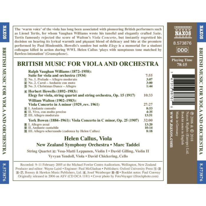 British Music for Viola and Orchestra - slide-1