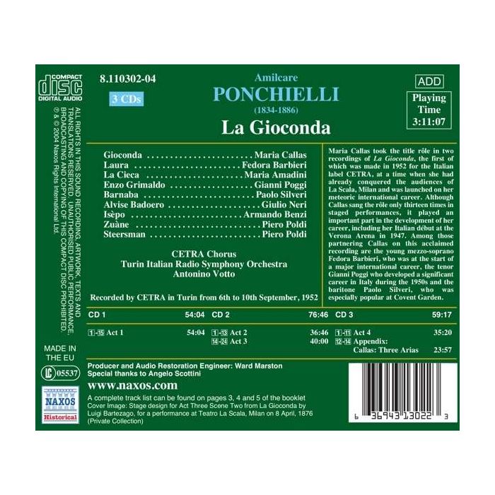 PONCHIELLI: La Gioconda (1952) - slide-1