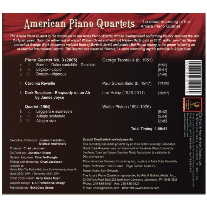 American Piano Quartets - slide-1