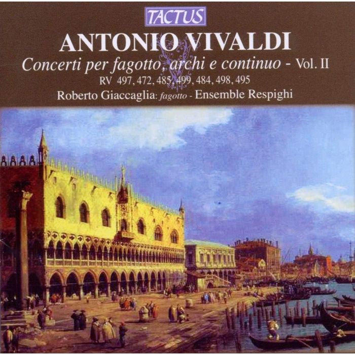 Vivaldi: Concerti per fagotto, archi e continuo, Vol. 2