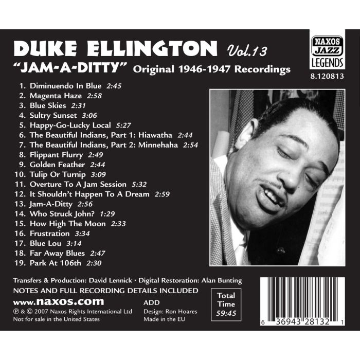 Ellington: Jam-A-Ditty  (1946-1947) - slide-1