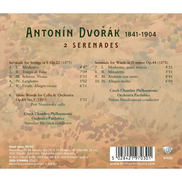 Dvorak: 2 Serenades - slide-1