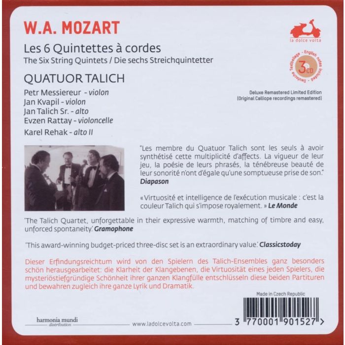 Mozart: Les 6 quintettes à cordes - slide-1