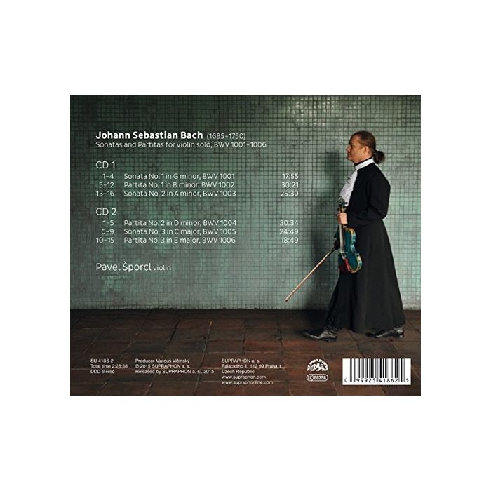 Bach: Sonatas and Partitas for Solo Violin - slide-1