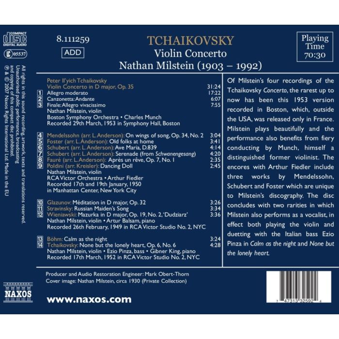Tchaikovsky: Violin Concerto - slide-1