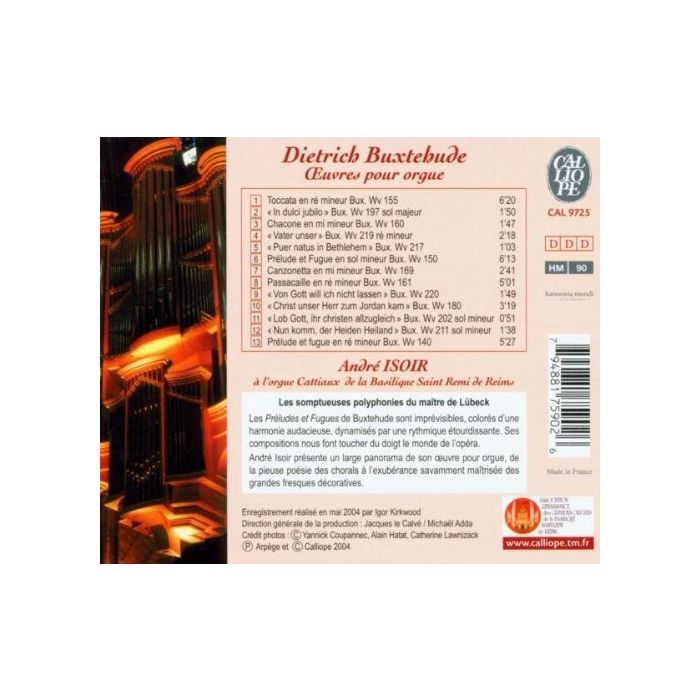Buxtehude: Organ works - slide-1