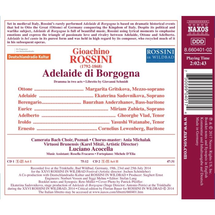 Rossini: Adelaide di Borgogna - slide-1
