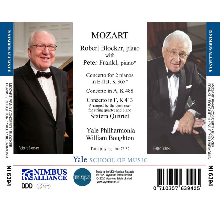 Mozart: Piano Concertos K 413 & K 488; Concerto for two pianos - slide-1