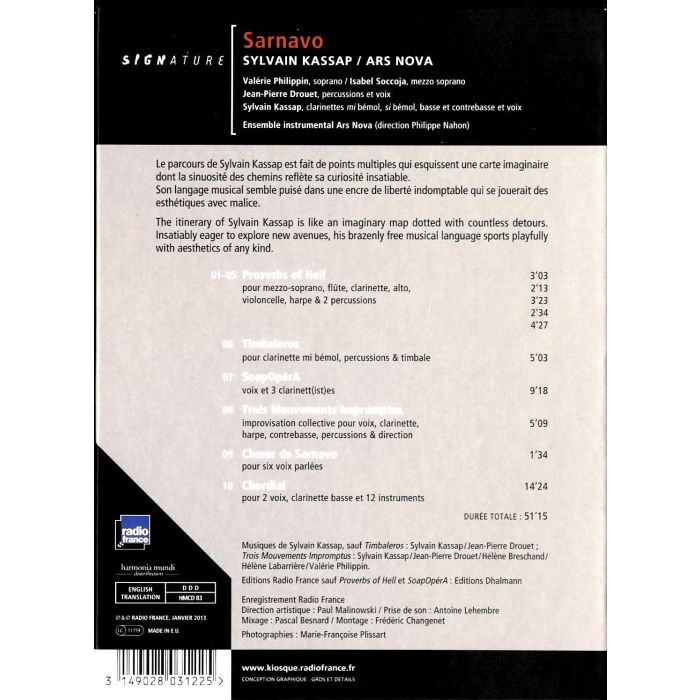 Sylvain Kassap: Sarnavo - slide-1