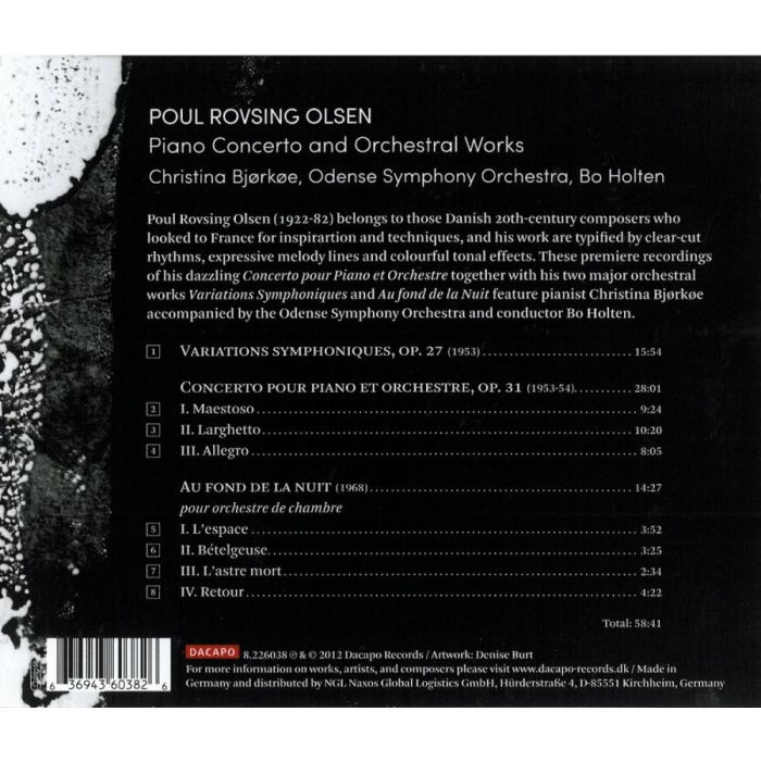 Olsen: Piano Concerto and Orchestral Works - slide-1