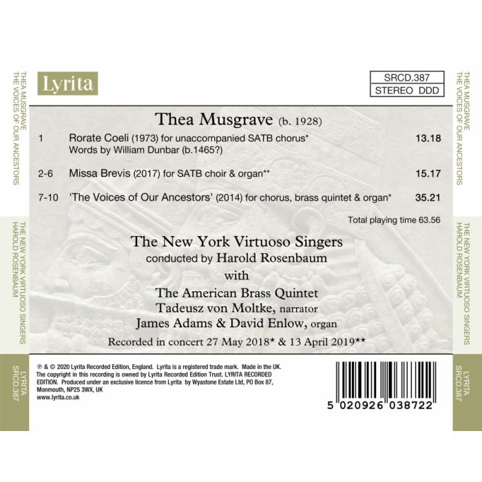 Musgrave: Voices of our Ancestors - slide-1