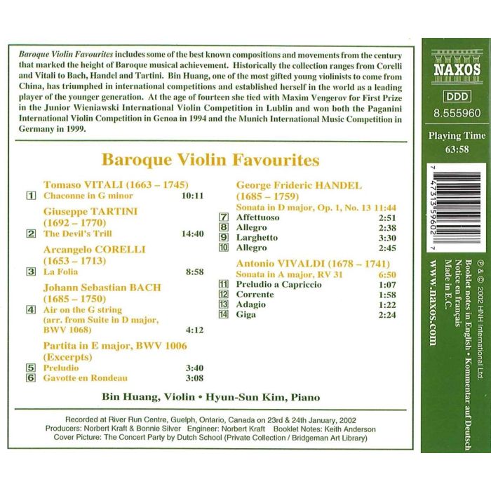 BAROQUE VIOLIN FAVOURITES - slide-1