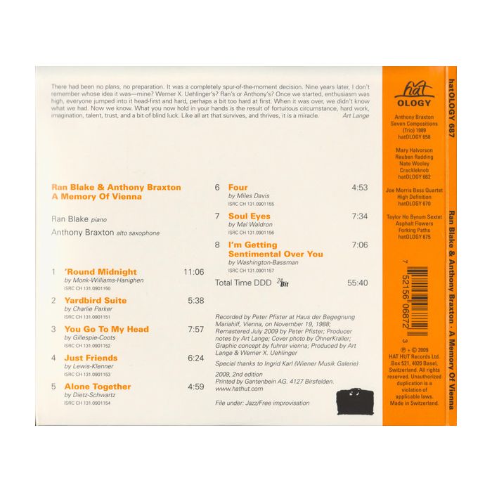 Blake/Braxton: A Memory Of Vienna - slide-1