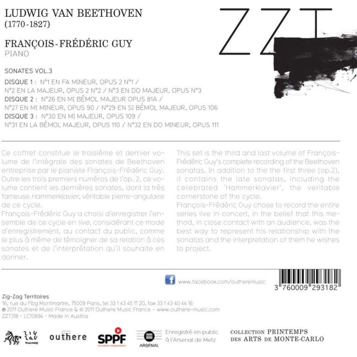 Beethoven: Sonates Vol. 3 - slide-1