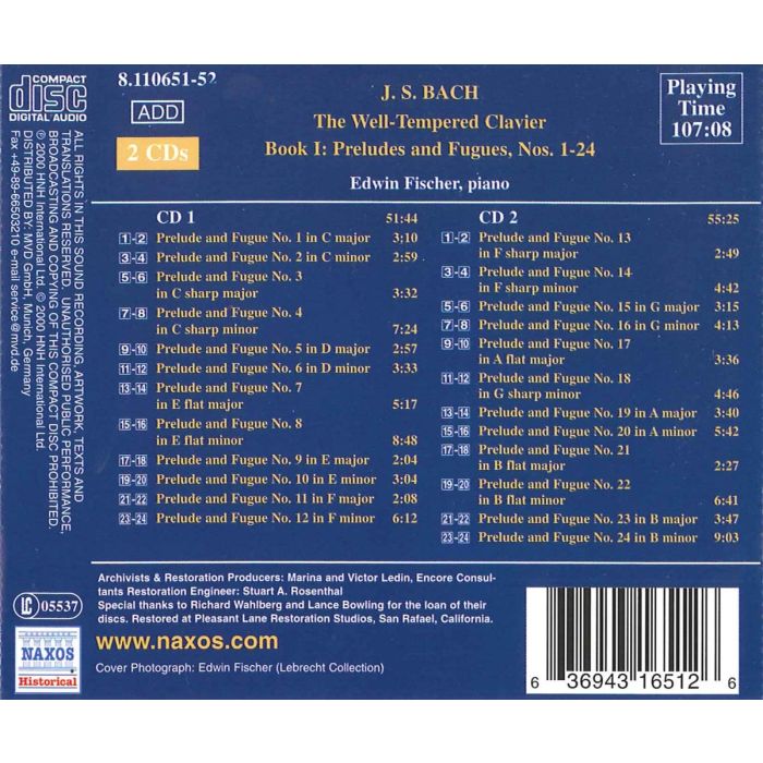 Bach: Well-Tempered Clavier Book I - slide-1