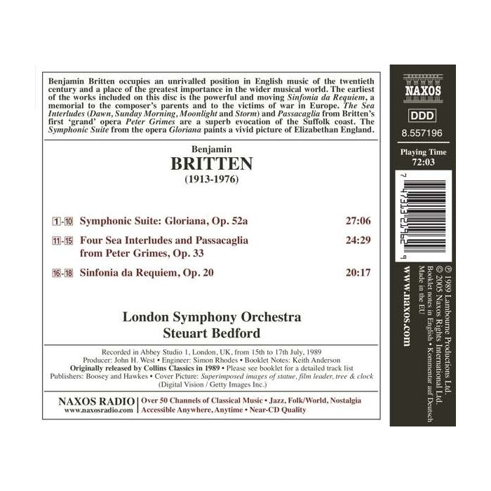 BRITTEN: Sinfonia da Requiem - slide-1