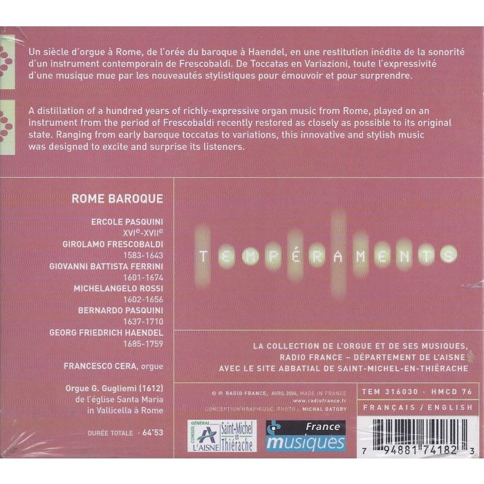 Cera: from Pasquini to Handel - Rome Baroque - slide-1