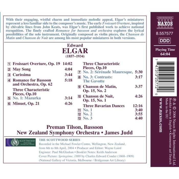 ELGAR: Orchestral Miniatures - slide-1