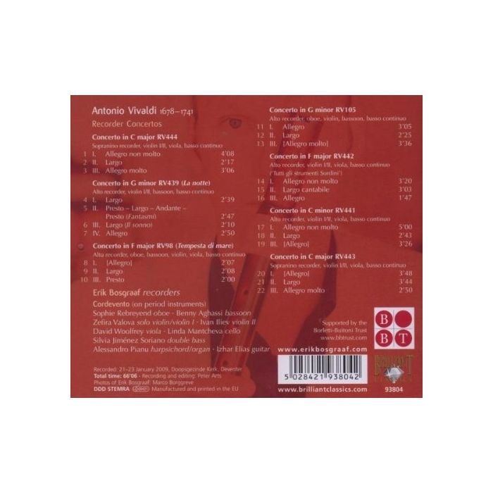 Vivaldi: Recorder Concertos - slide-1