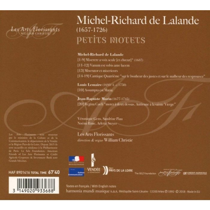 Lalande: Petits motets - slide-1