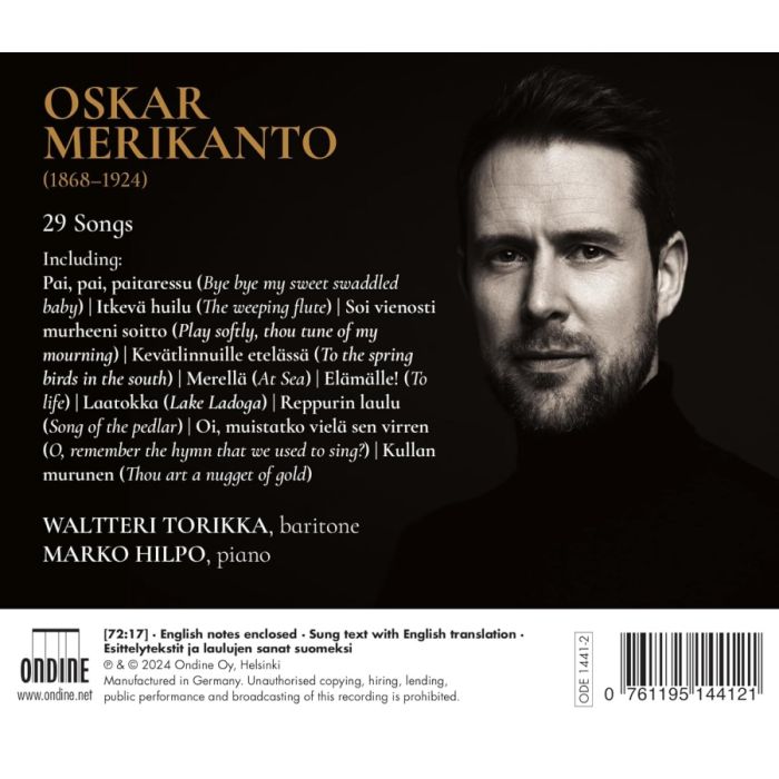 Merikanto: Songs - slide-1