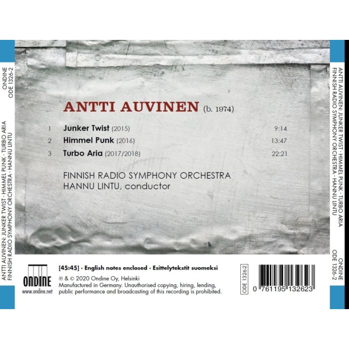 Auvinen: Orchestral Works - slide-1