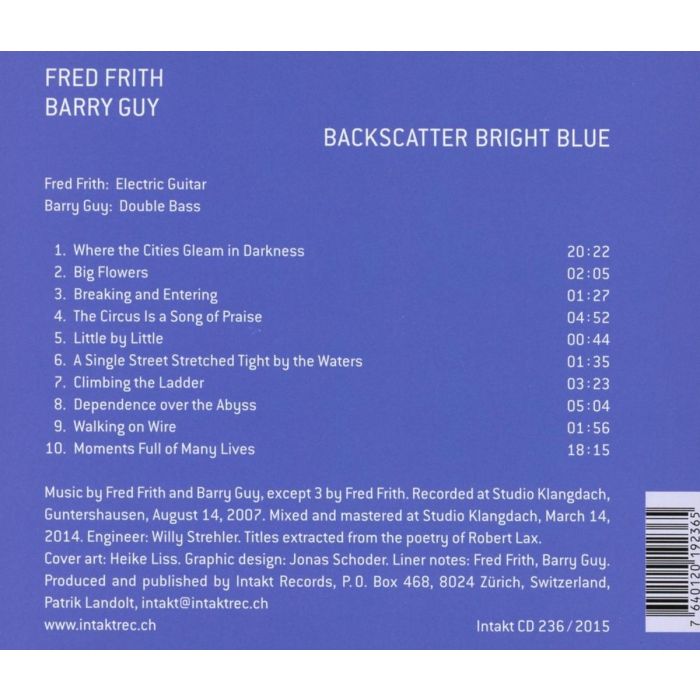 Frith/ Guy: Backscatter Bright Blue - slide-1