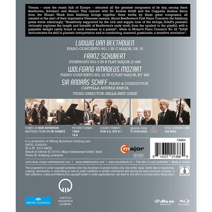 Beethoven & Mozart: Piano Concertos / Schiff - slide-1