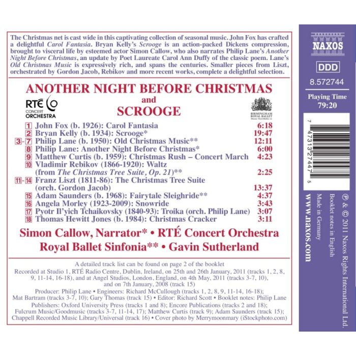 Christmas Orchestral Music - Another Night Before Christmas and Scrooge - slide-1