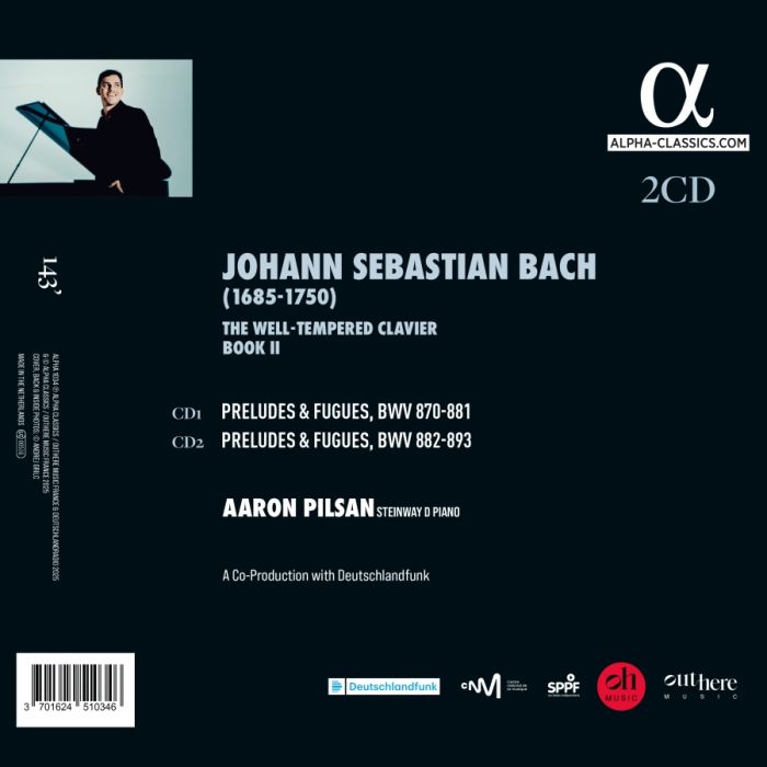 Bach: The Well-Tempered Clavier, Book II - slide-1
