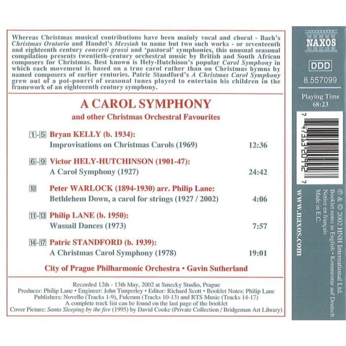 HELY-HUTCHINSON: Carol Symphony - slide-1