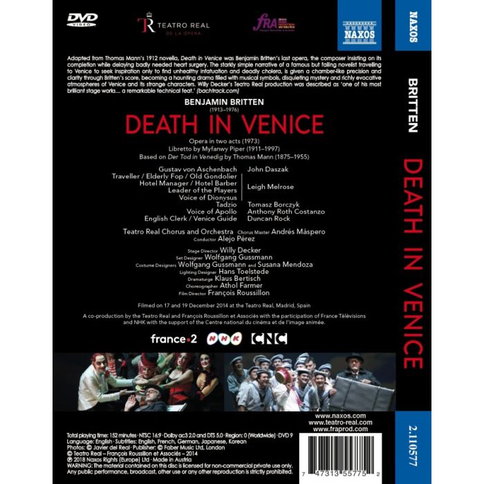 Britten: Death In Venice - slide-1
