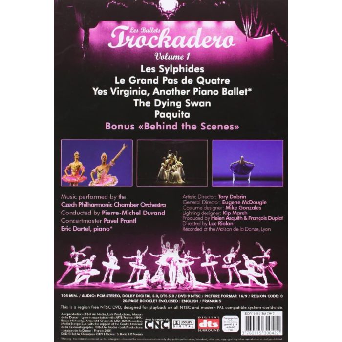 LES BALLETS TROCKADERO vol. 1- Les Sylphides; Le Grand Pas de Quatre; Yes Virginia, Another Piano Ballet; The Dying Swan; Paquita + Bonus: Behind the Scenes - slide-1