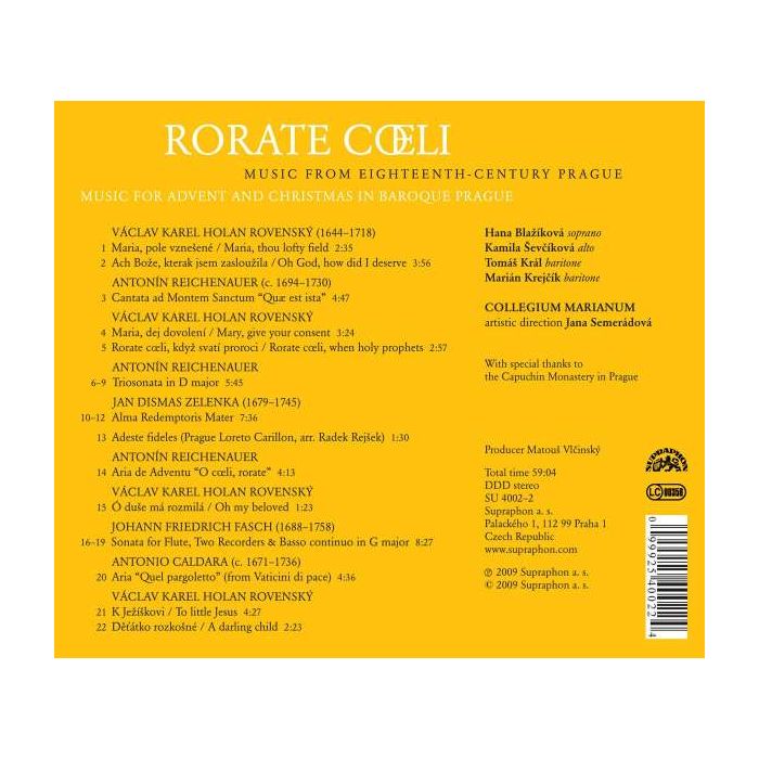 Rorate Coeli: Advent and Christmas in Baroque Prague - slide-1