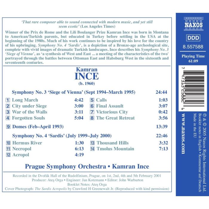 INCE: Symphonies 4 & 5 - slide-1