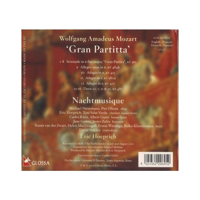 Mozart: Gran Partita, Nachtmusique - slide-1