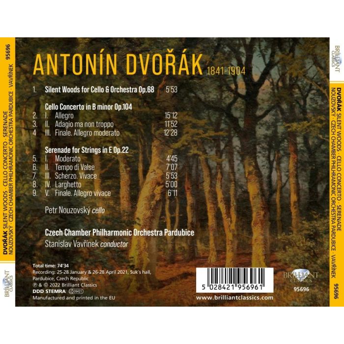 Dvořák: Cello Concerto; Silent Woods; Serenade - slide-1