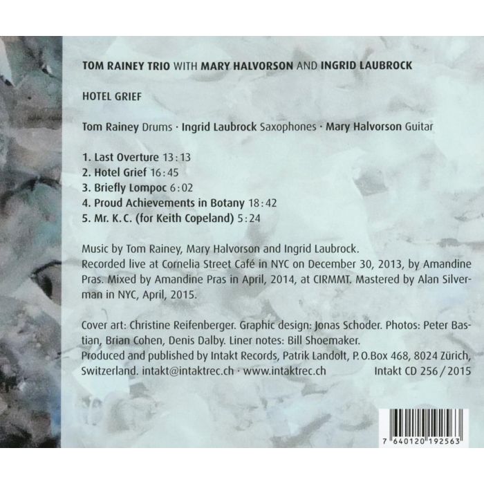Tom Rainey Trio: Hotel Grief - slide-1