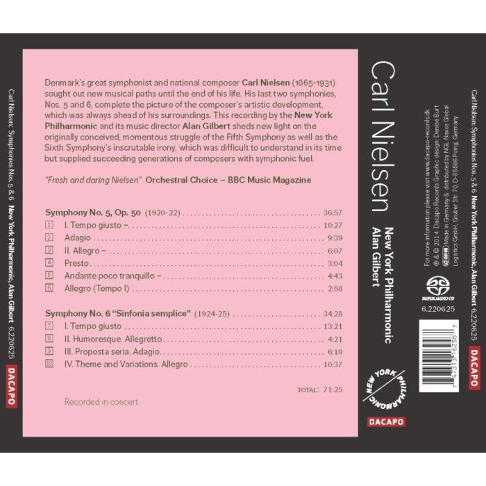 Nielsen: Symphonies Nos. 5 and 6 - slide-1