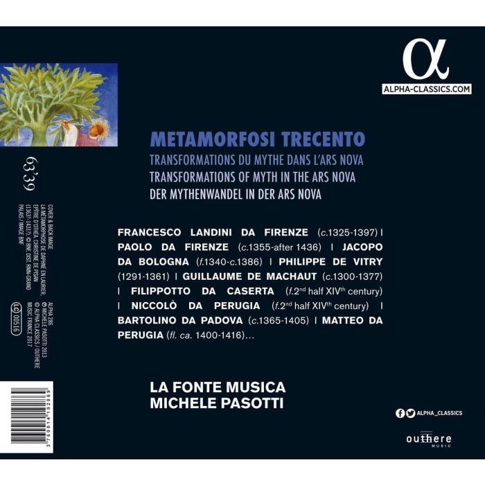 Metamorfosi Trecento – Landini, Jacopo da Bologne, Machaut … - slide-1
