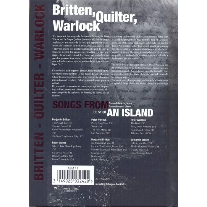 Britten, Quilter, Warlock: Songs from an Island - slide-1
