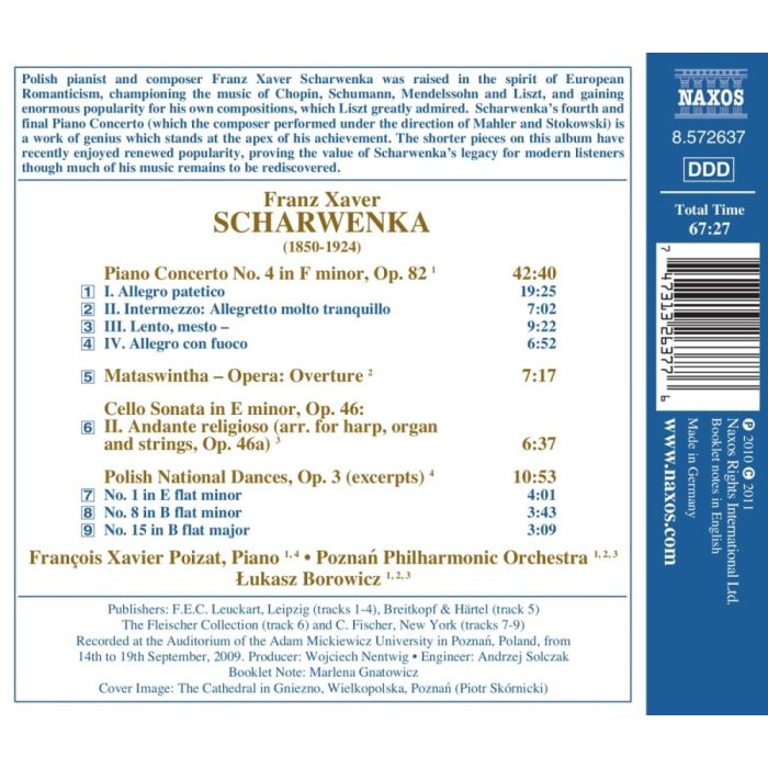 Scharwenka: Piano Concerto No. 4, Polish National Dances - slide-1